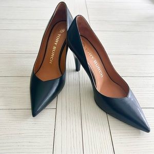 Tory Burch Black Leather Pumps